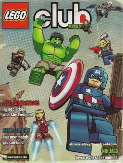 Lego Club Magazine May June 2012 Ninjago