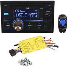 JVC KW R500 In Dash CD/ Car Stereo Receiver With Front USB 