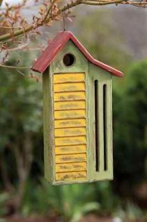   Hibernation House and Shelter Box for Butterflies,Gr​een Wood