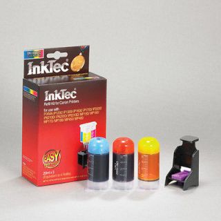 Color Ink Refill Kits for Canon 31 41 & 51 Color Ink Cartridges
