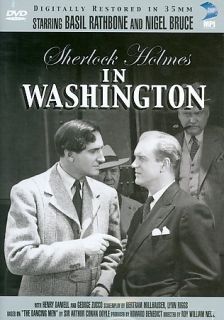 Sherlock Holmes in Washington DVD, 2003, Digitally Restored