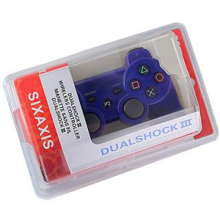 1pcs Blue Hot sale Bluetooth Wireless Game Controller For Sony PS3
