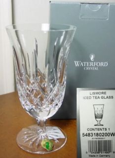 Waterford LISMORE Iced Tea/ Beverage Glass(s) New in Box