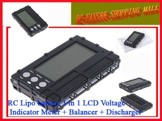 Big discount~ 3 IN1 2s 6s Lipo battery Voltage Balancer RC discharger 