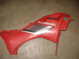 kawasaki 750 brute force 2008 right side panel red expedited shipping 