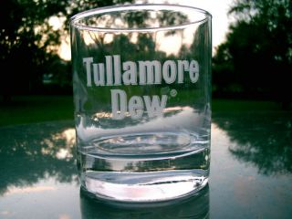 TULLAMORE DEW IRISH WHISKEY IRELAND WHISKEY GLASS 3.5