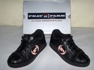phat farm sneakers,black and pink,clean,nice and clean,boys 6 1/2 or 