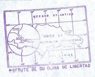 DOMINICAN REPUBLIC commercial airmail cover to Germany.MAP,TUBERCULOSE 