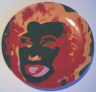   Block China Marilyn (purple) Plate 1997 from Some Like It Hot