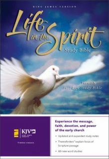 NIV Life in the Spirit Study Bible by J. Wesley Adams, Stanley M 