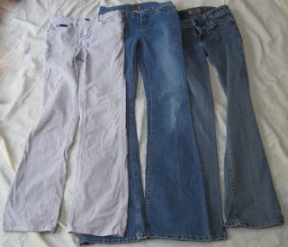 LOT of 3 Womens JUNIORS SIZE 0 Jeans & Cords ~ lei GRANE CEst Toi