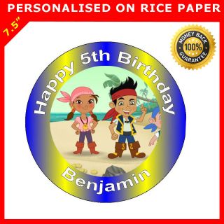   JAKE AND THE NEVERLAND PIRATES IZZY BIRTHDAY CAKE TOPPERS DECORATIONS