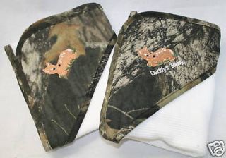MOSSY OAK CAMO EMBROIDERED INFANT BABY BLANKET