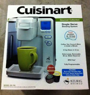 Cuisinart SS 700 Single Serve Brewing System in Coffee Makers