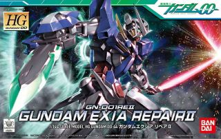 HG OO Gundam #44 GN 001REII GUNDAM EXIA REPAIR II 1/144 Kit BANDAI NIB