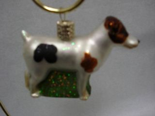 Old World Christmas JACK RUSSELL TERRIER Ornament 12218