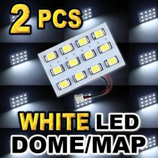   White 12 SMD LED Dome Map Interior Light #D12 (Fits Lincoln Mark LT