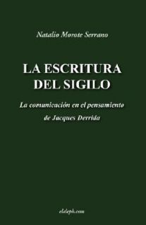   de Jacques Derrid by Natalio Morote Serrano 2007, Paperback