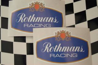 off 5 ROTHMANS RACING Stickers/Decal​s