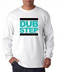 Dubstep Run DMC Style Teal Long Sleeve Tee Shirt
