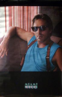 Miami Vice 21x32 Smoking Poster 1984 Don Johnson