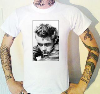 JAMES DEAN T Shirt (8 Sizes!) Rebel Without A Causes Hollywood