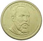 Dollar, 2011, James Garfield, Presidents