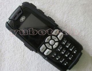 New Black Unbreakable JAVA /4 Waterproof Sport Mobile Phone