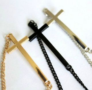 Korean Fashion Metal Cross Simple Bracelet 3 in colors HOT SELL