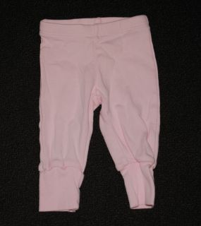 Carters Pink Knit Long Pants Girls Size Newborn NB (5 8 lbs)