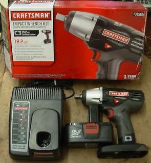Craftsman 19.2 Volt 1/2 Impact Wrench Kit with battery and charger 