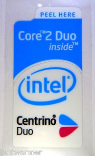 Intel Core 2 Centrino Duo Combi Sticker 16 x 33mm [55]