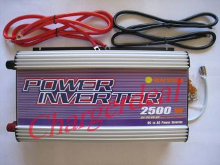 2500/5000 Watt Stackable Power Inverter 12VDC TO 120VAC