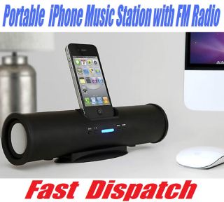  Rechargeable FM Radio & Docking Speaker Station for iPod & iPhone