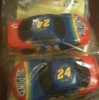 Jeff Gordon #24 NASCAR Burger King Wacky Racing Car Lot Of 2
