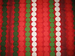 Marimekko Fabric Rasymatto 1 yd x 56 Finland Christmas Cotton Gift 