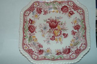 JOHNSON BROTHERS china WINCHESTER rope edge SALAD PLATE Square