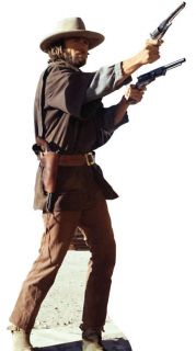 CLINT EASTWOOD THE OUTLAW JOSEY WALES LIFESIZE STANDUP STANDEE CUTOUT 