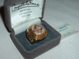 national league championship ring  8000 00 buy