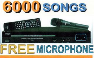Newly listed Karaoke Player Machine with 6000 English Songs and FREE 