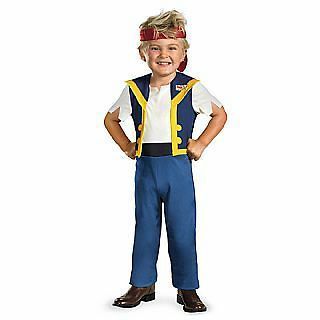 Disney Jake Never Land Pirates JAKE Costume size 3 4 T New 3 4 Toddler