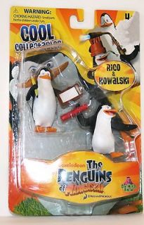 Penguins of Madagascar Figurine Set – Rico & Kowalski (NIP!)