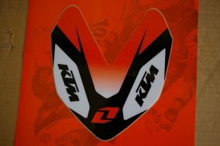 ONE IND FRONT FENDER GRAPHICS KTM SX SXF 2007 2009 AND MXC EXC 