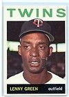 1964 topps baseball 386 lenny green minnesota twins buy it