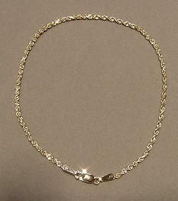 14 Karat Gold Fire Opals & Diamonds Ankle Bracelet Anklet