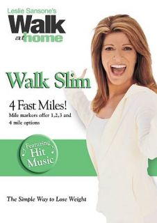 Leslie Sansone   Walk Slim 4 Fast Miles DVD, 2011