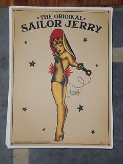 The Original Sailor Jerry brand new poster A3