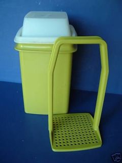 avocado green vintage tupperware pickle keeper 3 pieces time left