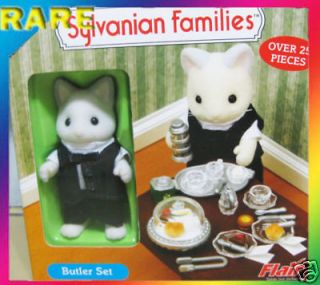 calico critters butler cake buffet keats kitty cat set from