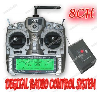  Transmitter /Rx Remote System w/ Lipo Battery for RC heli plane